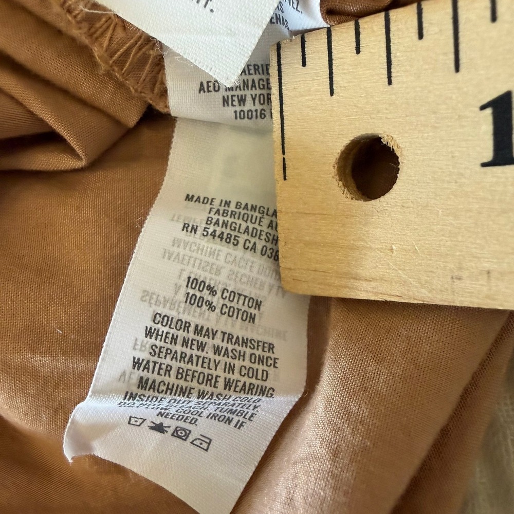Aerie Parachute Cargo Pants Tan (S) Y2K Cinch Ankle Wide Leg Utility Womens NWOT - Picture 3 of 5